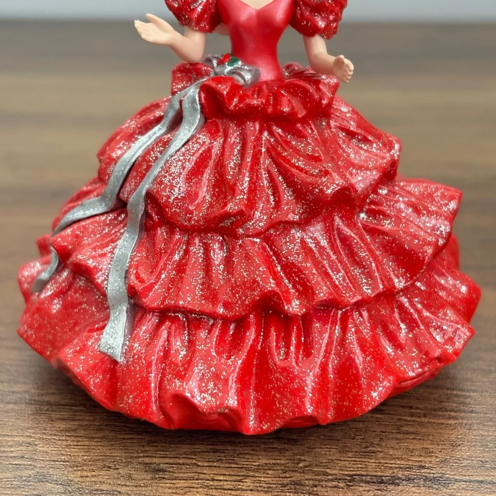 VINTAGE Hallmark Ornament Holiday Red BARBIE COLLECTORS CLUB 1st in Series 1996